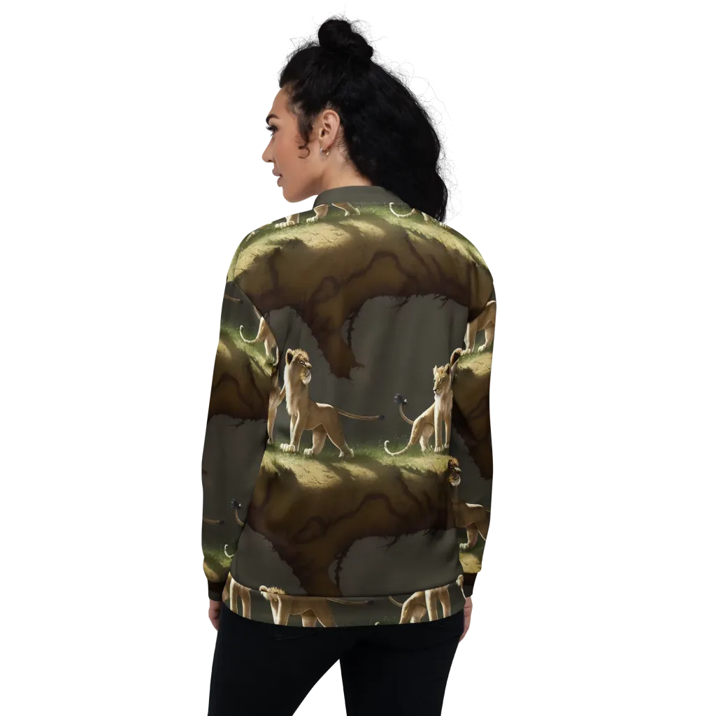 Intricate, Highly Detailed, Cinematic on Bomber Jacket — Back