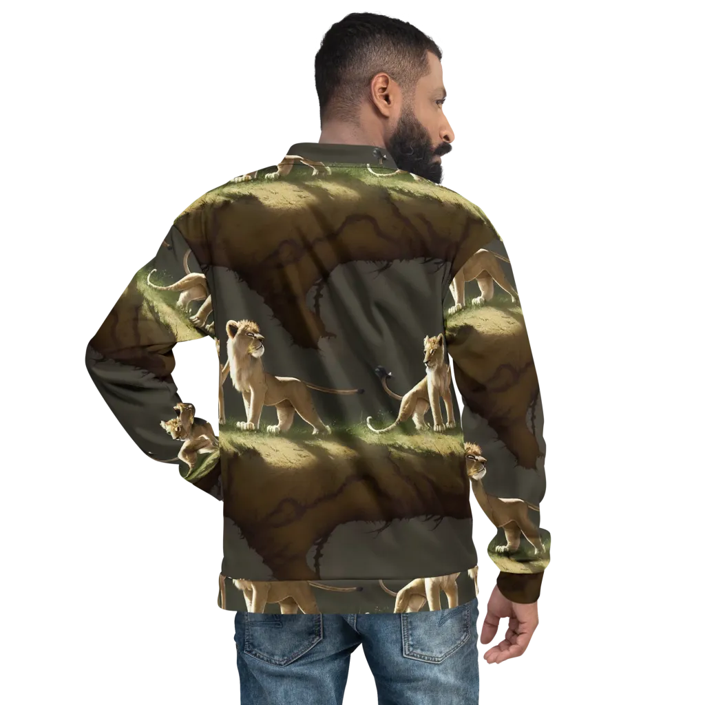 Intricate, Highly Detailed, Cinematic on Bomber Jacket — Back