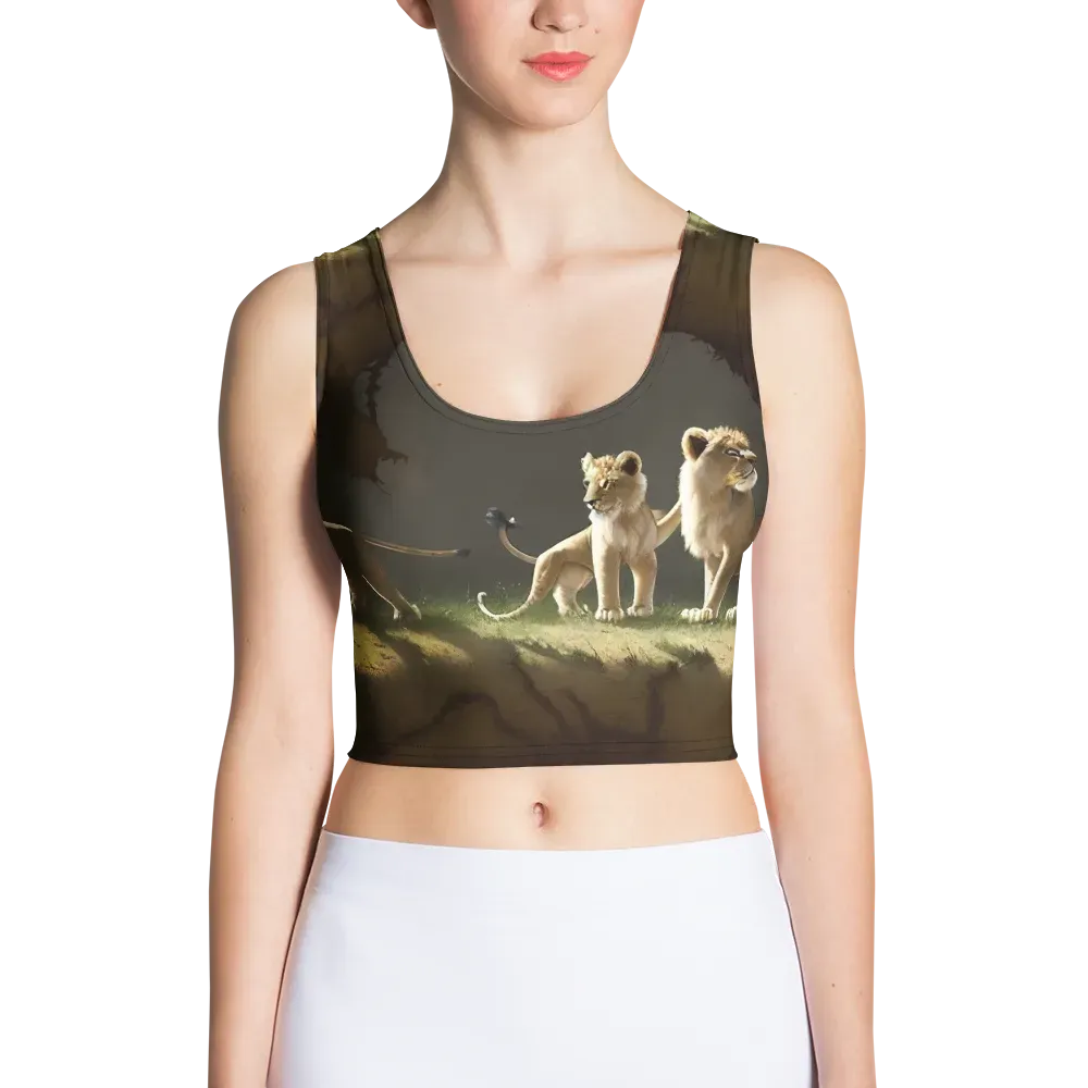Intricate, Highly Detailed, Cinematic on Crop Top — Front