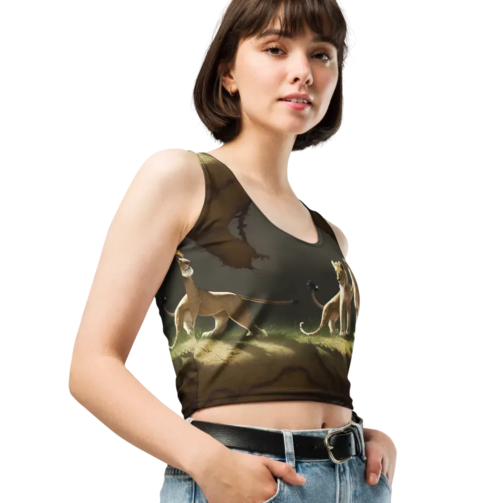 Intricate, Highly Detailed, Cinematic on Crop Top — Right Front