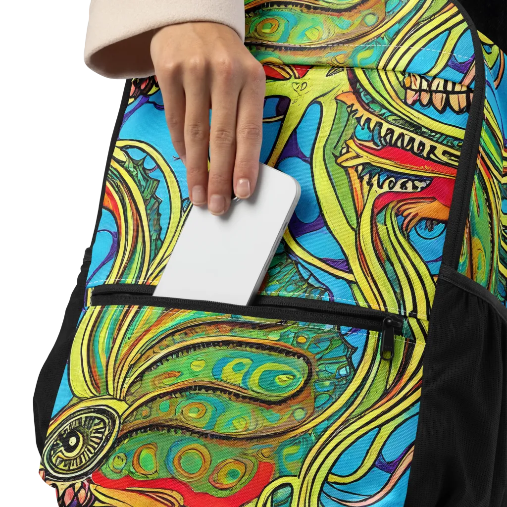 Psychedelic, Ettore Tito on Utility Backpack — Product details