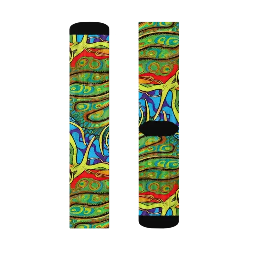 Psychedelic, Ettore Tito on a Socks