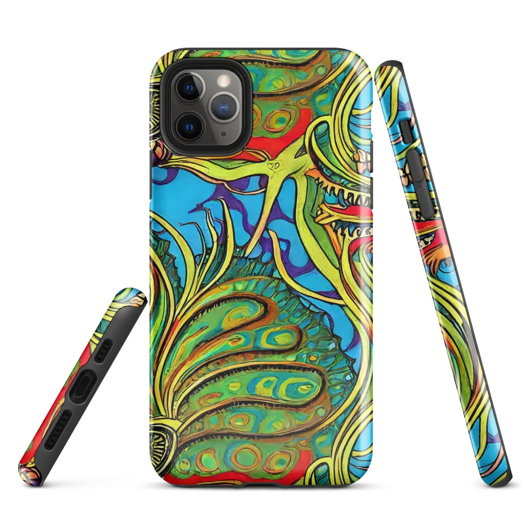 Psychedelic, Ettore Tito on Tough Case for iPhone® — Front