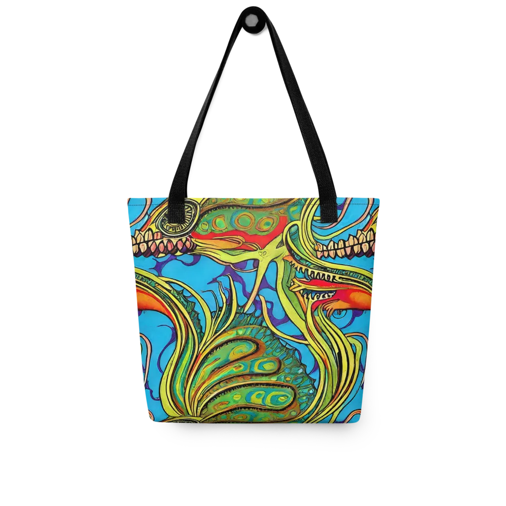Psychedelic, Ettore Tito on Tote Bag — Front