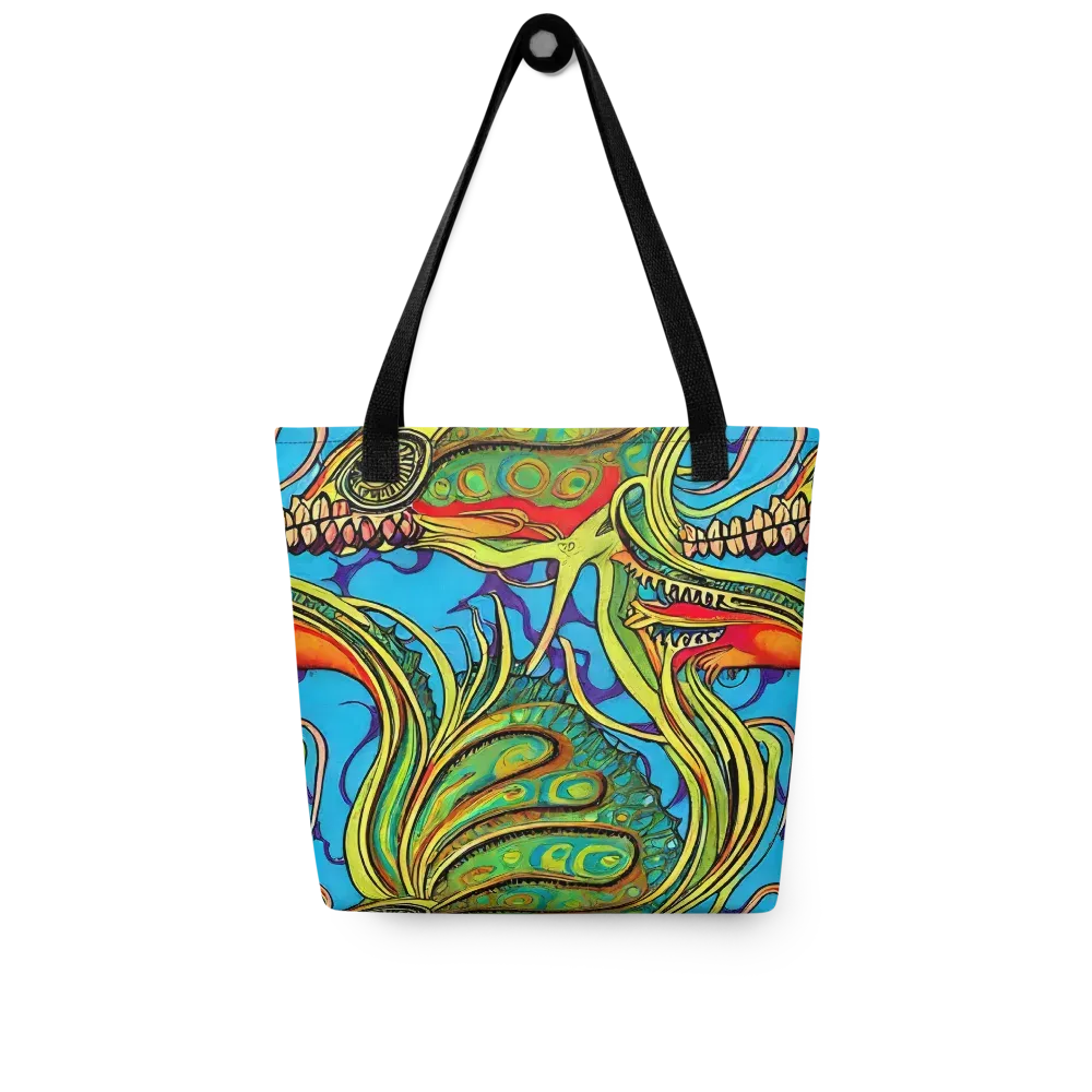 Psychedelic, Ettore Tito on Tote Bag — Front