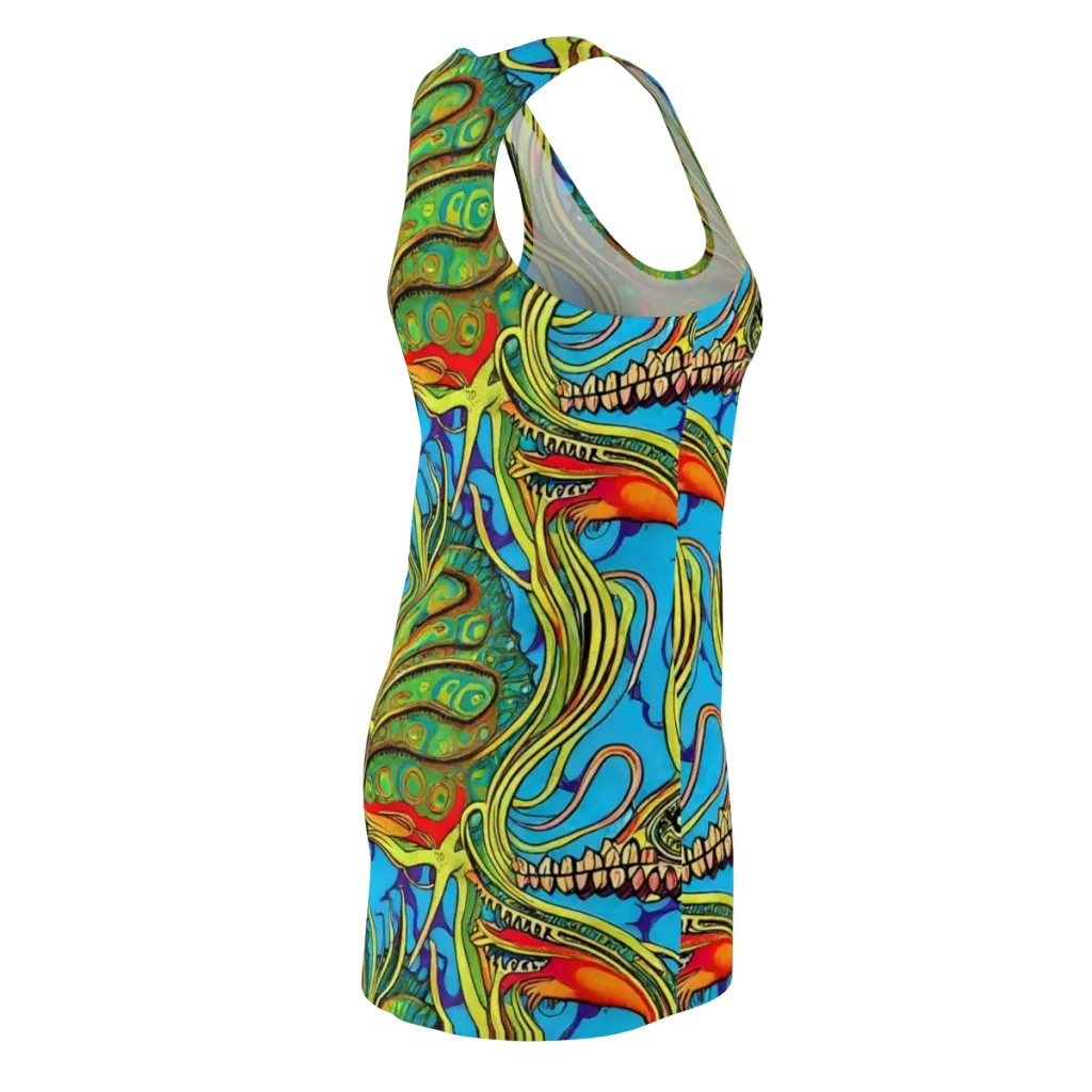 Psychedelic, Ettore Tito on Racerback Dress — Back Side