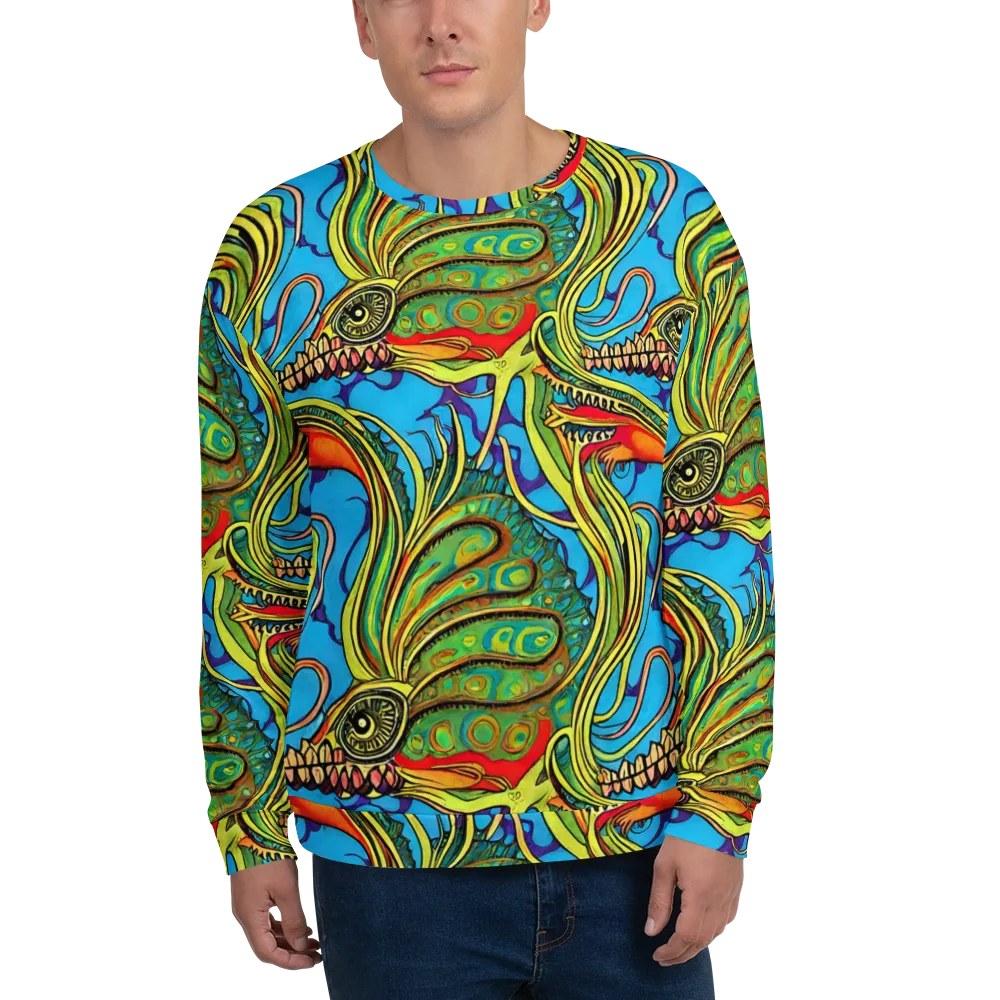 Psychedelic, Ettore Tito on Sweatshirt — Front
