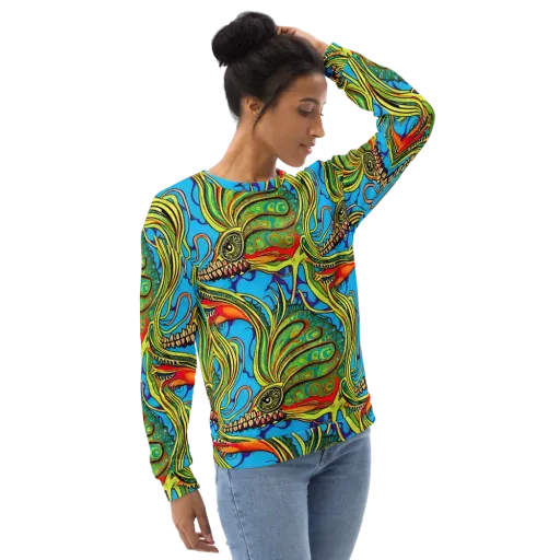 Psychedelic, Ettore Tito on a Sweatshirt