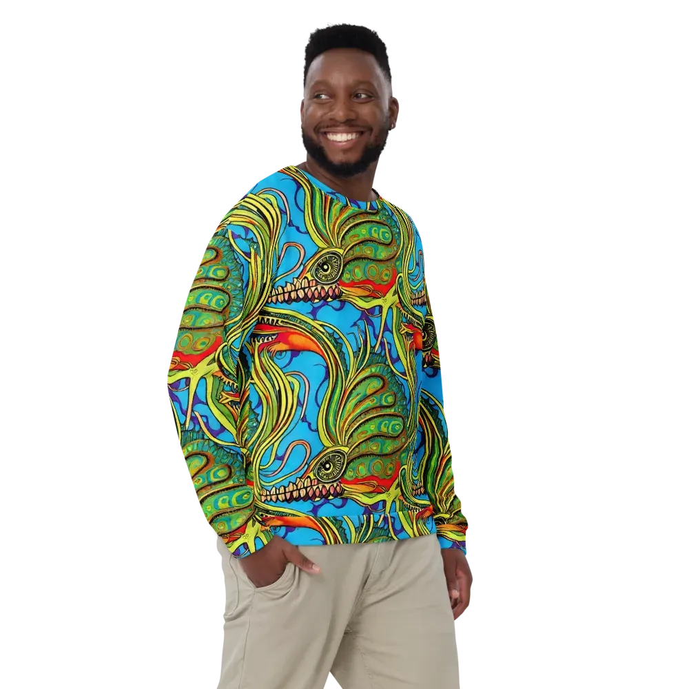 Psychedelic, Ettore Tito on Sweatshirt — Front