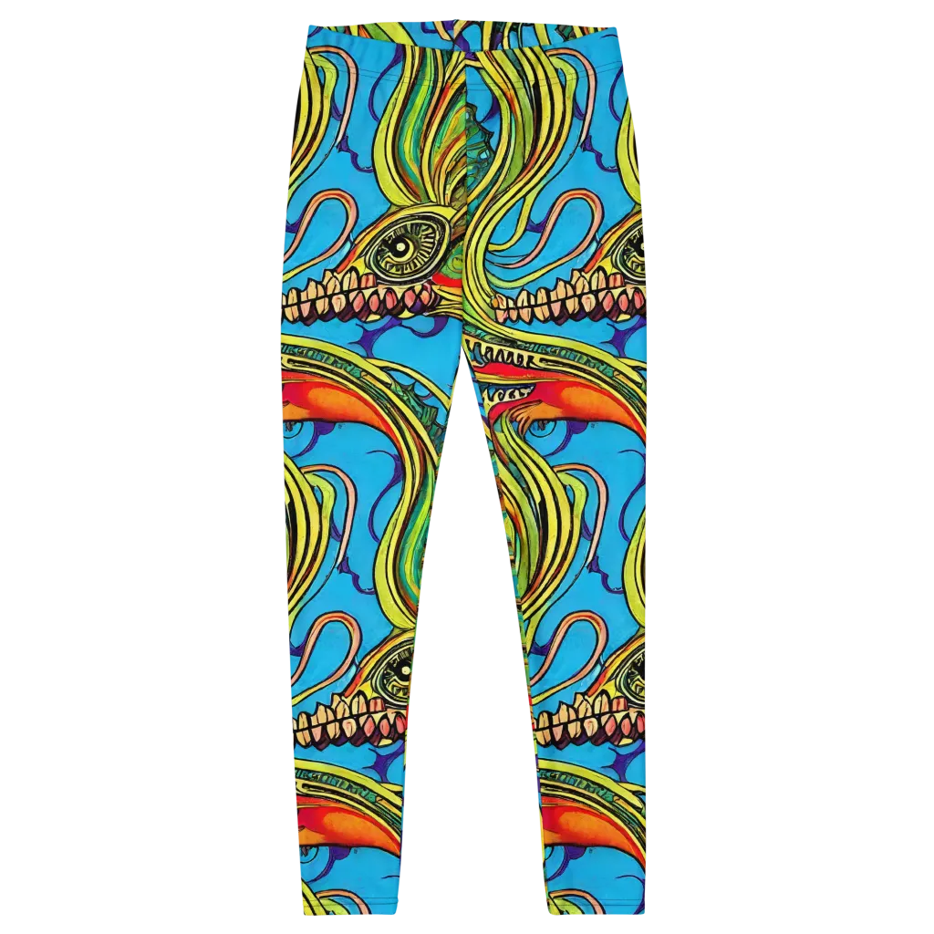 Psychedelic, Ettore Tito on Leggings — Front
