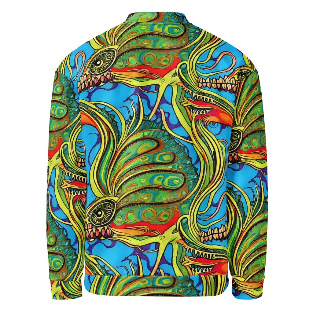Psychedelic, Ettore Tito on Bomber Jacket — Back