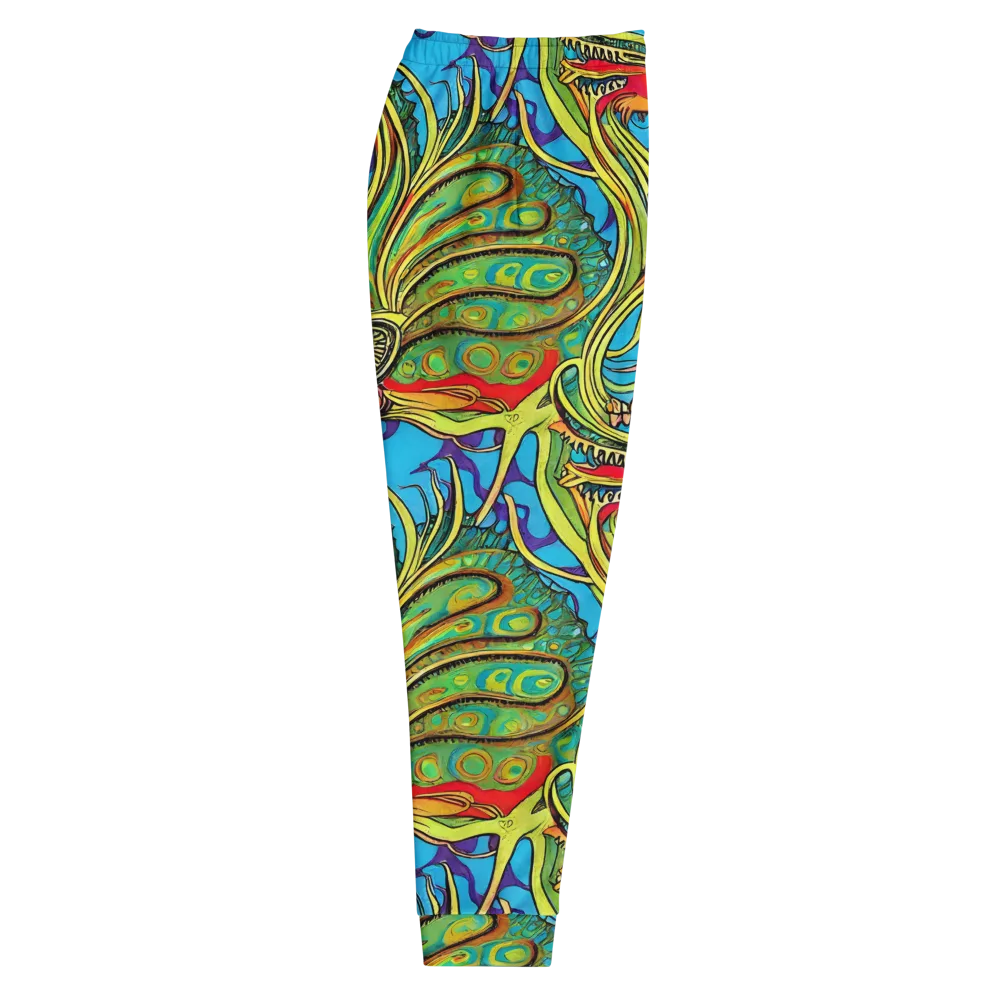 Psychedelic, Ettore Tito on Men's Joggers — Right