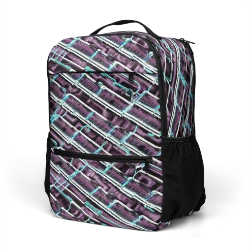 Trendy, Fashionable, Optical Illusion on a Utility Backpack
