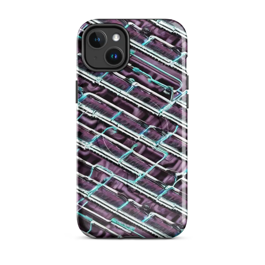 Trendy, Fashionable, Optical Illusion on MagSafe Tough Case for iPhone® — Front