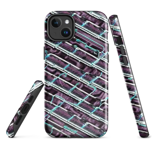 Trendy, Fashionable, Optical Illusion on a MagSafe Tough Case for iPhone®