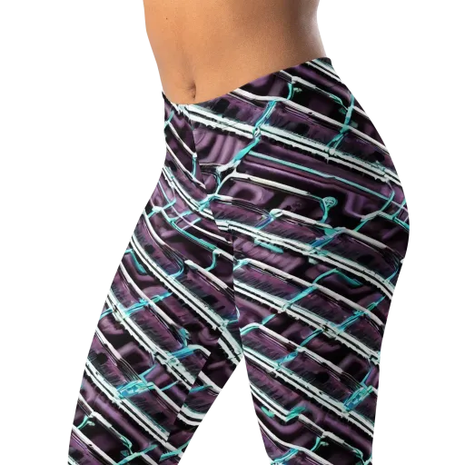 Trendy, Fashionable, Optical Illusion on a Leggings