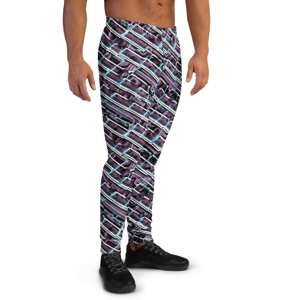 Trendy, Fashionable, Optical Illusion on Men's Joggers — Right