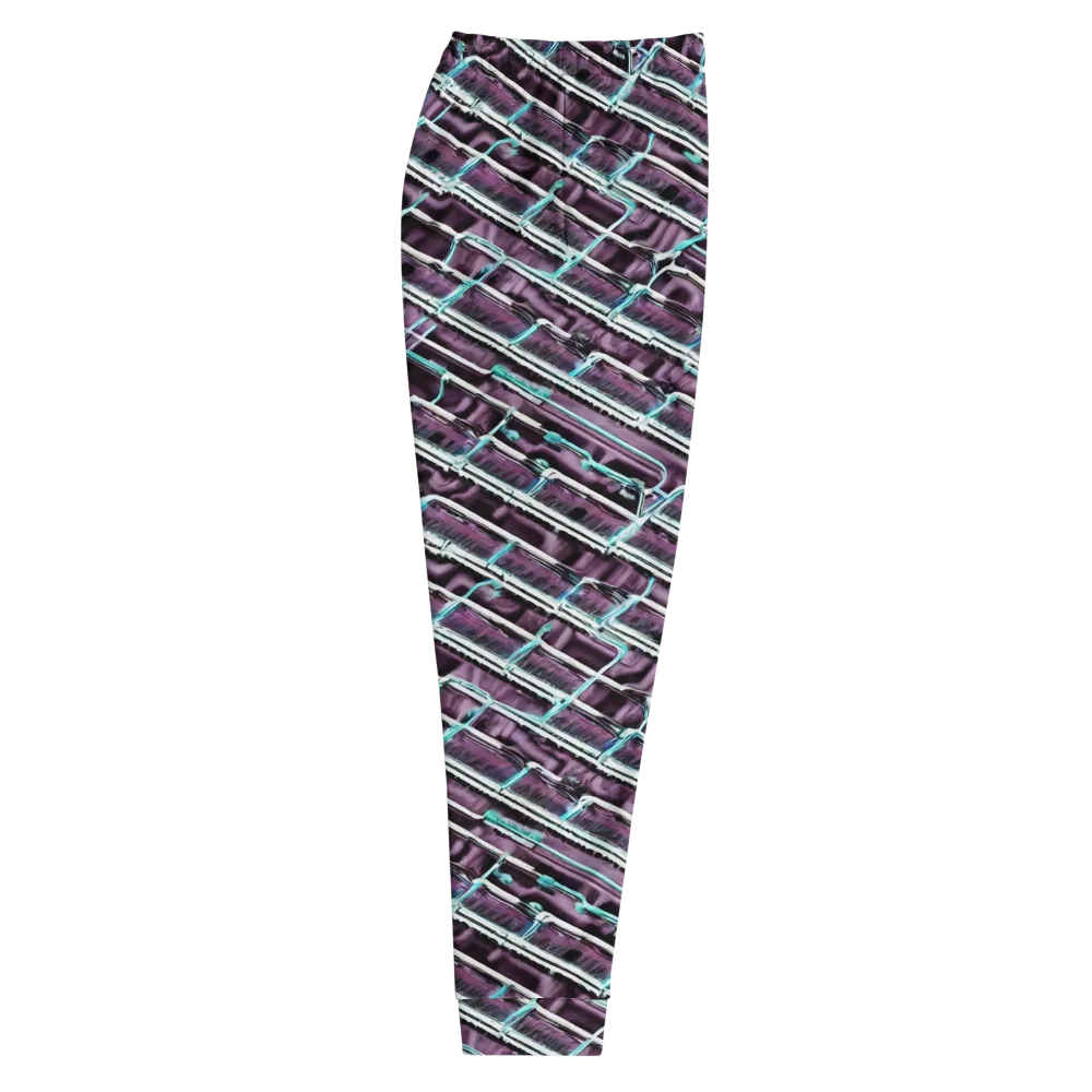 Trendy, Fashionable, Optical Illusion on Men's Joggers — Right
