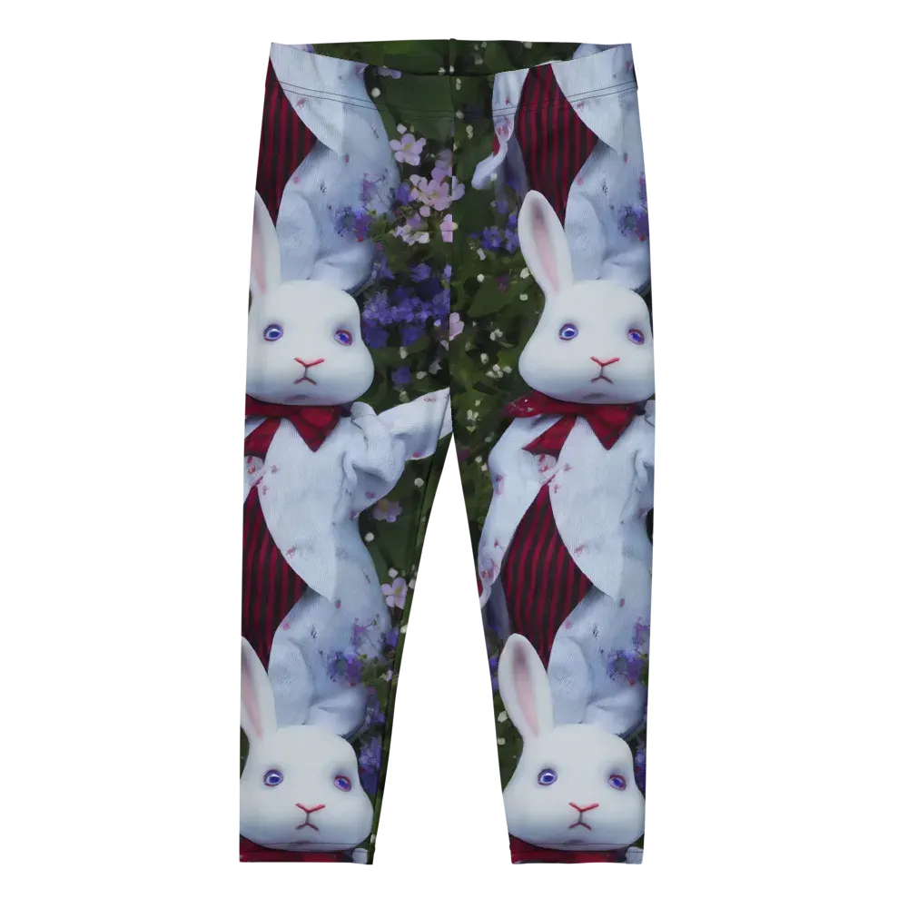 Hip, Sharp Focus, Beautiful on Capri Leggings — Front