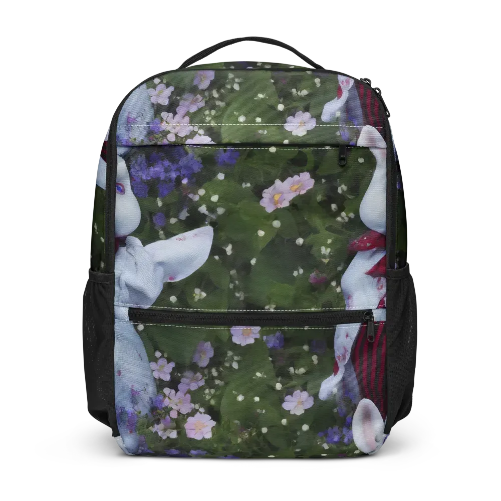 Hip, Sharp Focus, Beautiful on Utility Backpack — Front