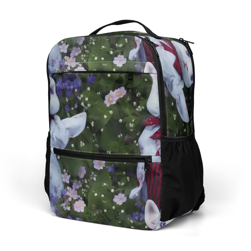 Hip, Sharp Focus, Beautiful on Utility Backpack — Left Front