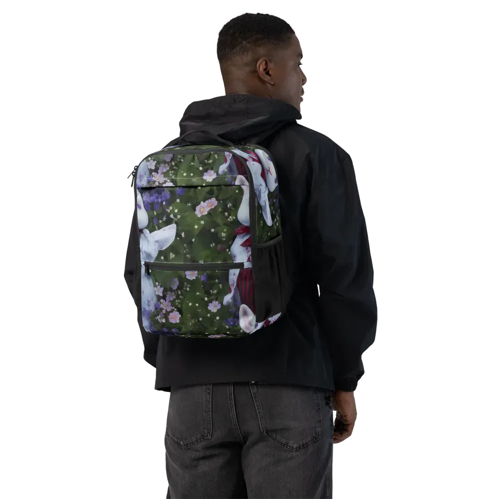 Hip, Sharp Focus, Beautiful on Utility Backpack — Back