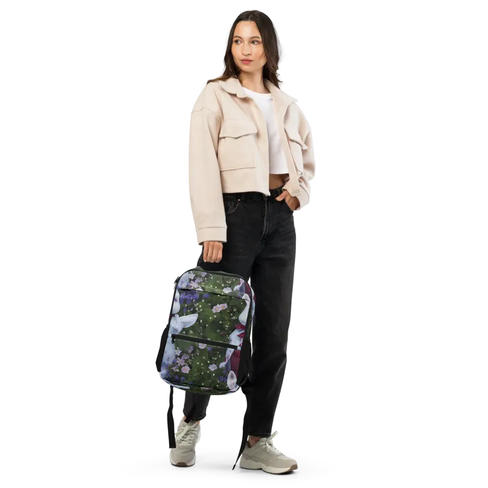 Hip, Sharp Focus, Beautiful on Utility Backpack — Front