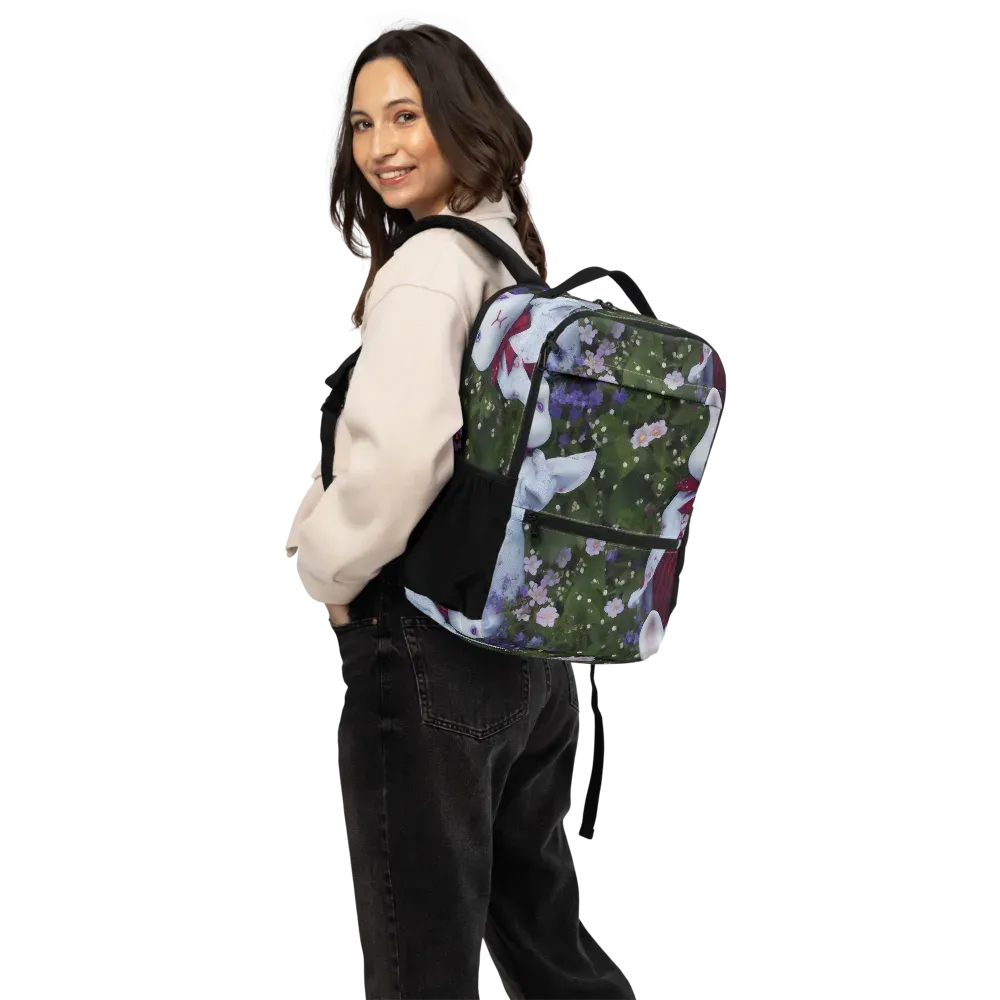 Hip, Sharp Focus, Beautiful on Utility Backpack — Back