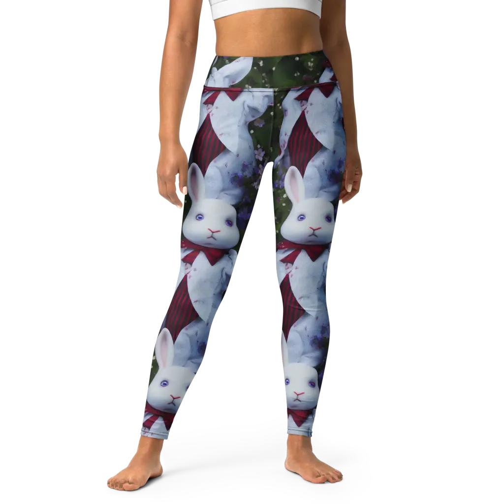 Hip, Sharp Focus, Beautiful on Yoga Leggings — Front