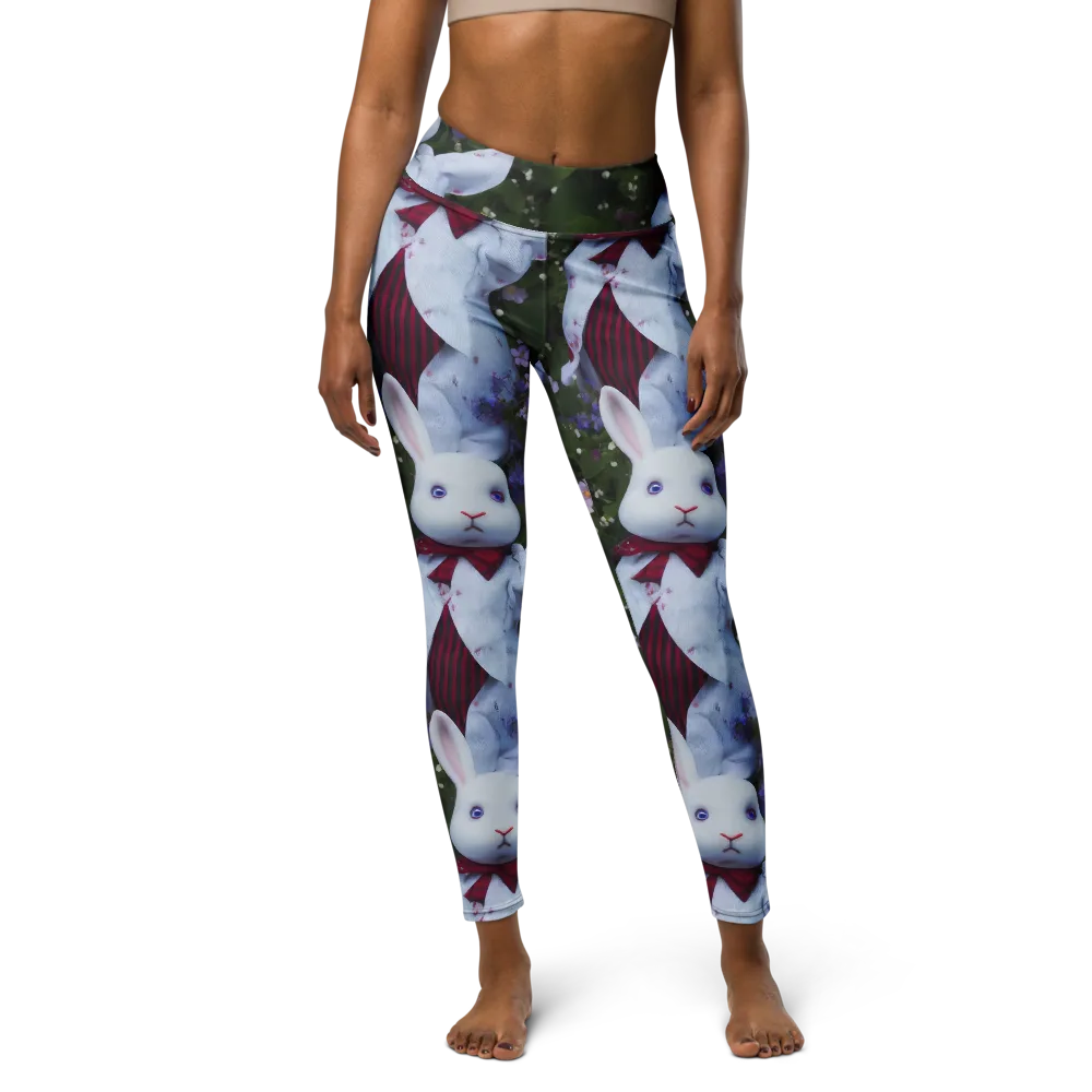Hip, Sharp Focus, Beautiful on Yoga Leggings — Front