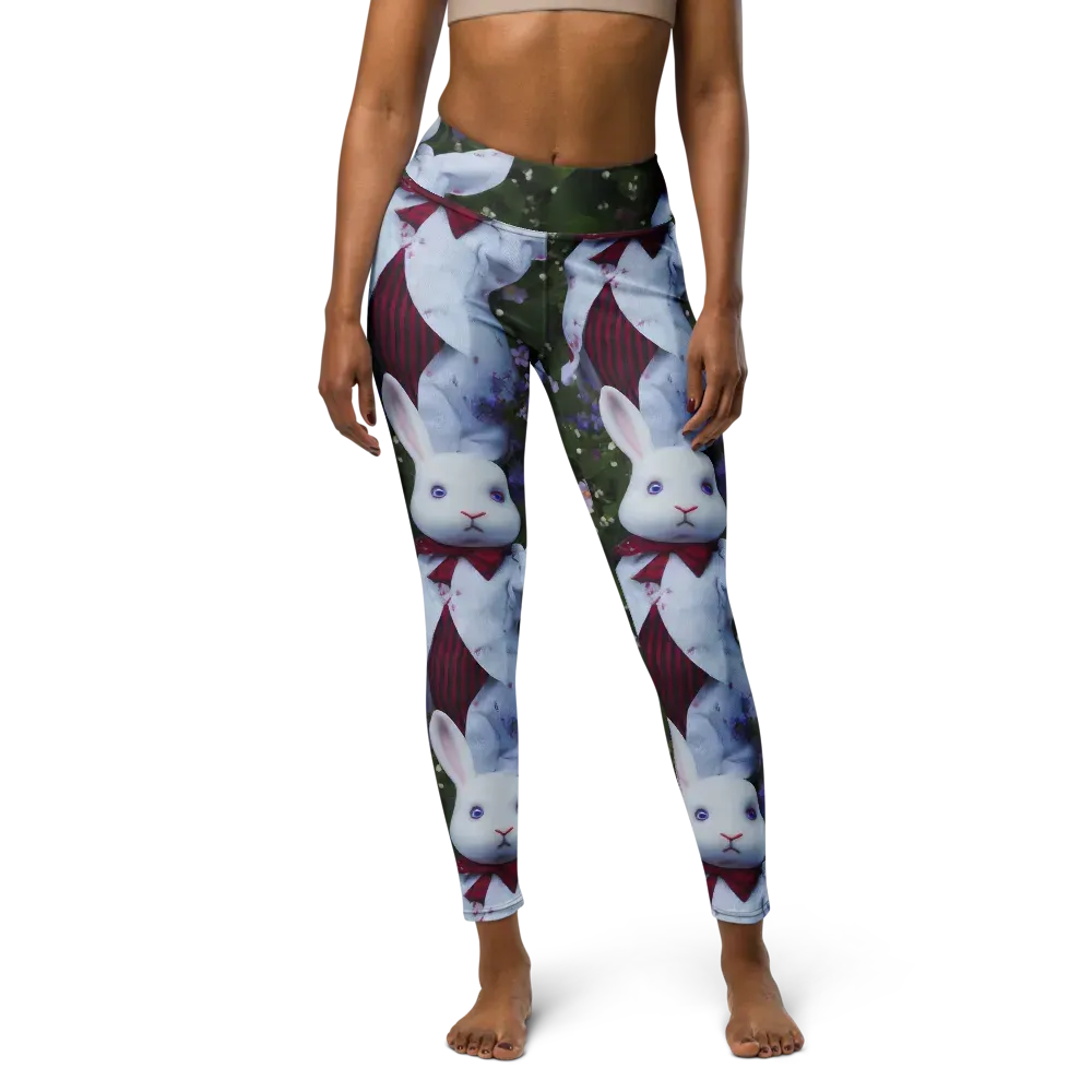 Hip, Sharp Focus, Beautiful on Yoga Leggings — Front