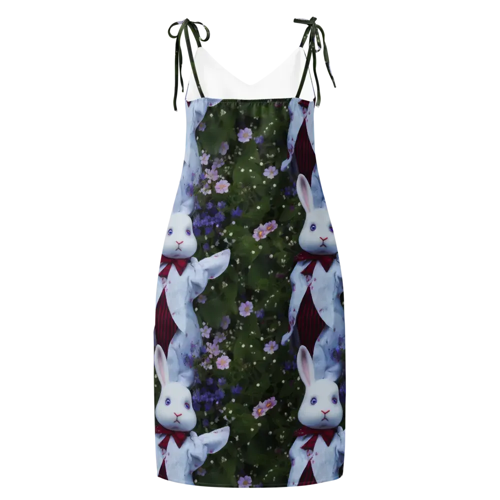 Hip, Sharp Focus, Beautiful on Slip Dress — Back