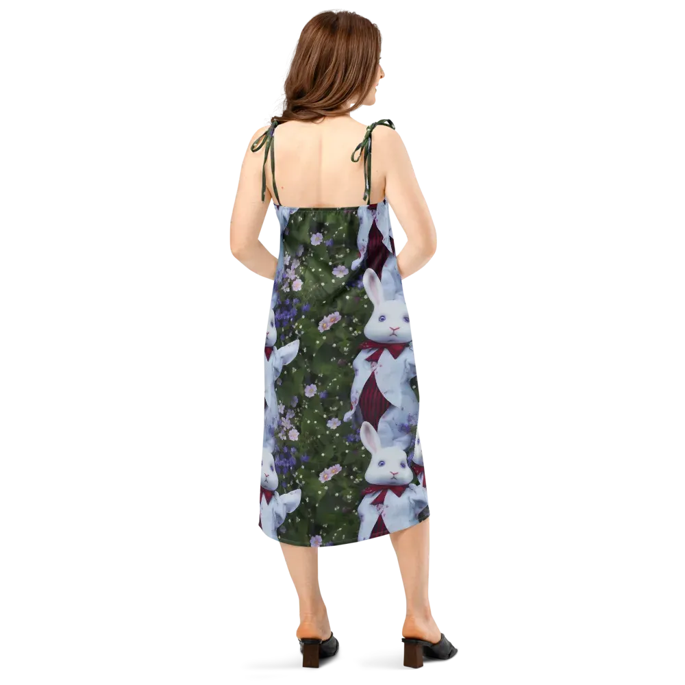 Hip, Sharp Focus, Beautiful on Slip Dress — Back