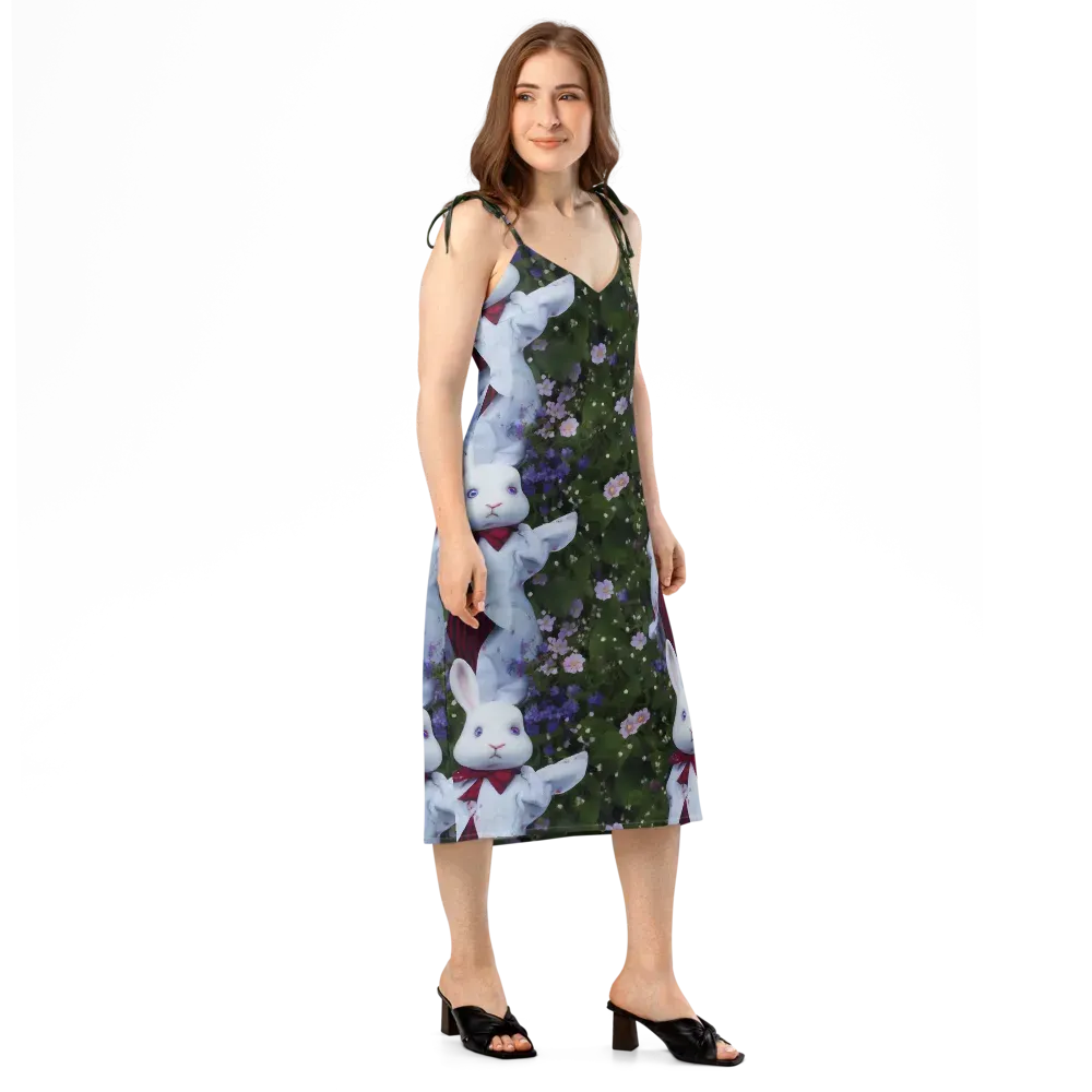 Hip, Sharp Focus, Beautiful on Slip Dress — Right Front