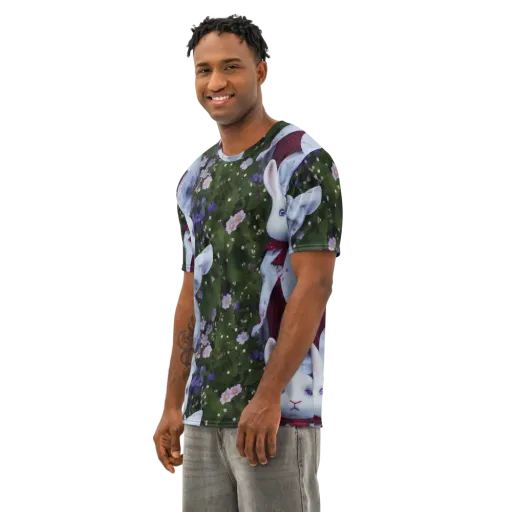 Hip, Sharp Focus, Beautiful on a Men's Cotton Crew Neck T-Shirt