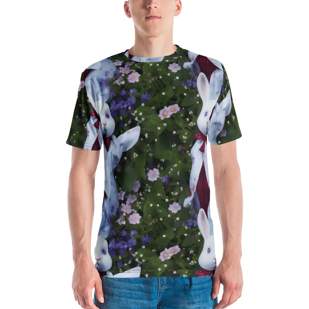 Hip, Sharp Focus, Beautiful on Men's Crew Neck T-Shirt — Front
