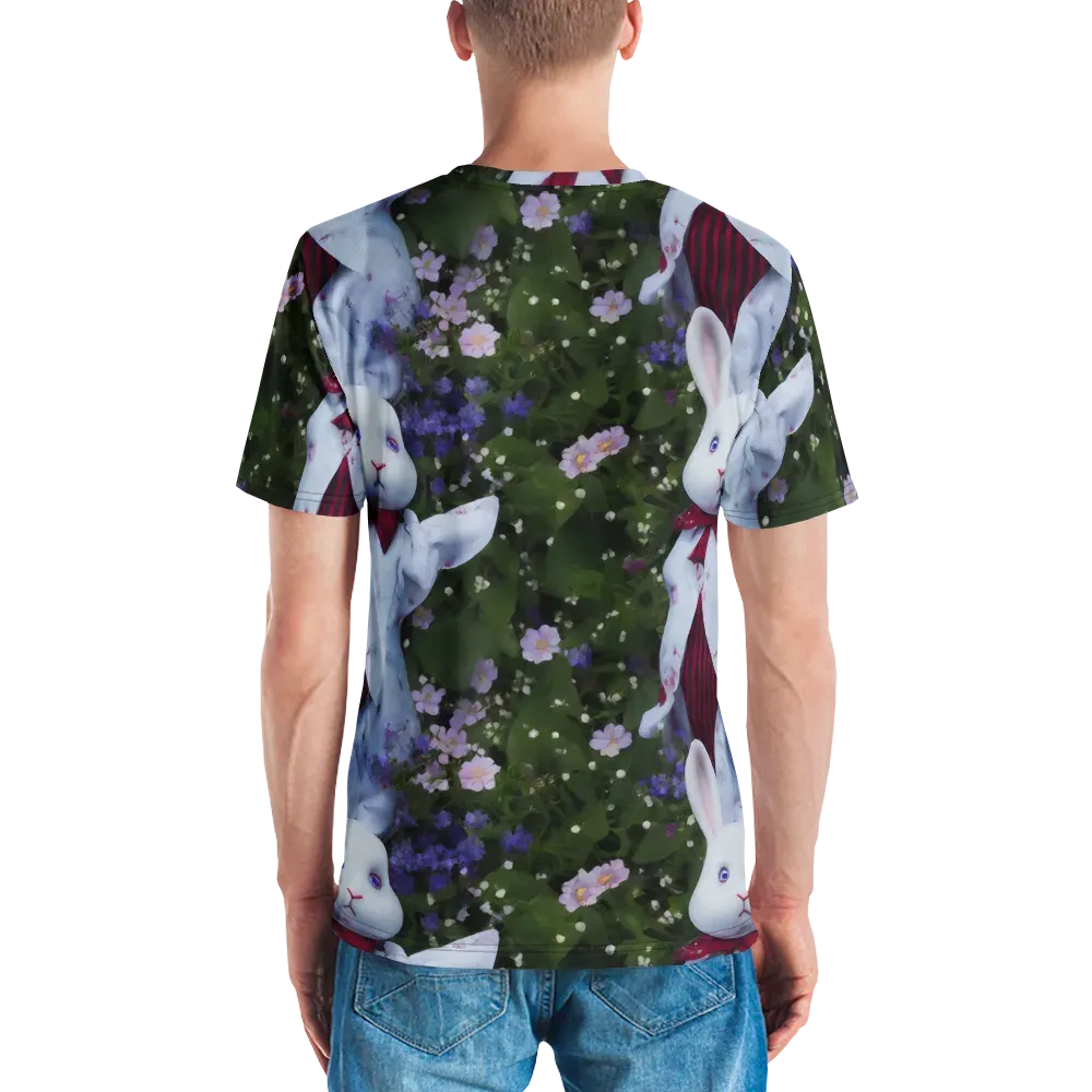 Hip, Sharp Focus, Beautiful on Men's Crew Neck T-Shirt — Back
