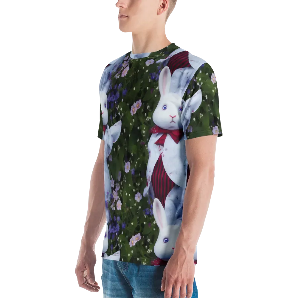 Hip, Sharp Focus, Beautiful on Men's Crew Neck T-Shirt — Left