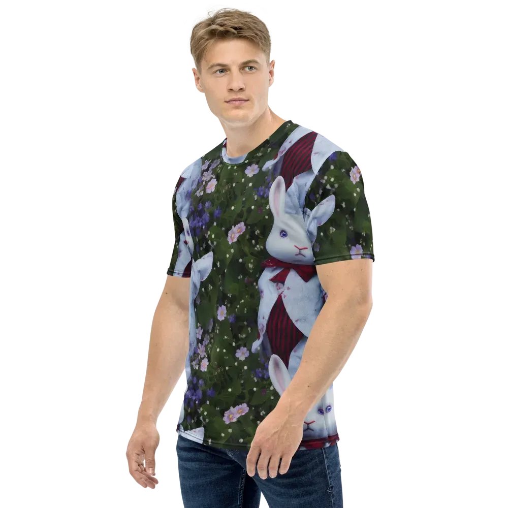 Hip, Sharp Focus, Beautiful on Men's Crew Neck T-Shirt — Left