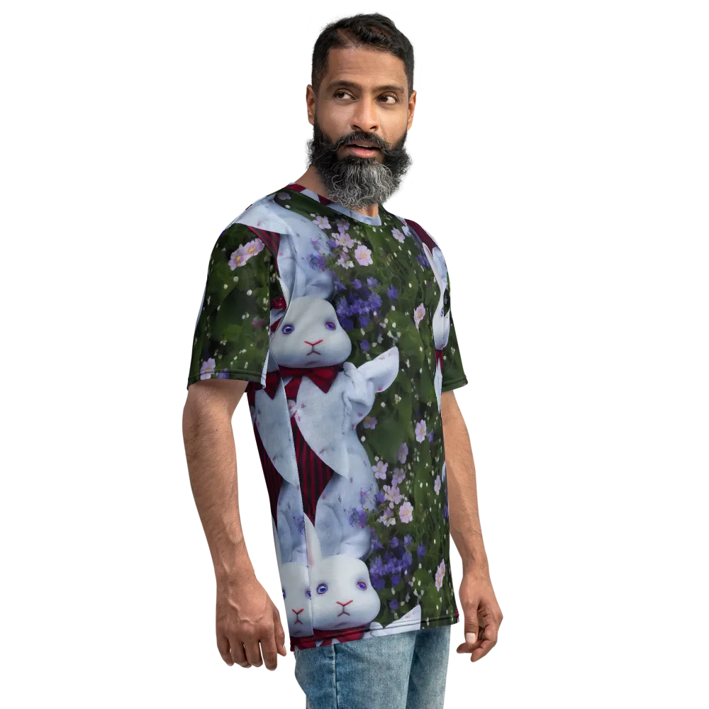 Hip, Sharp Focus, Beautiful on Men's Crew Neck T-Shirt — Right