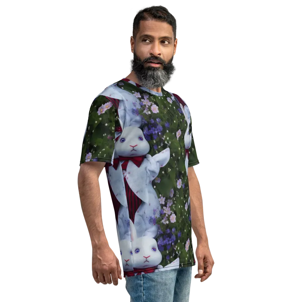Hip, Sharp Focus, Beautiful on Men's Crew Neck T-Shirt — Right