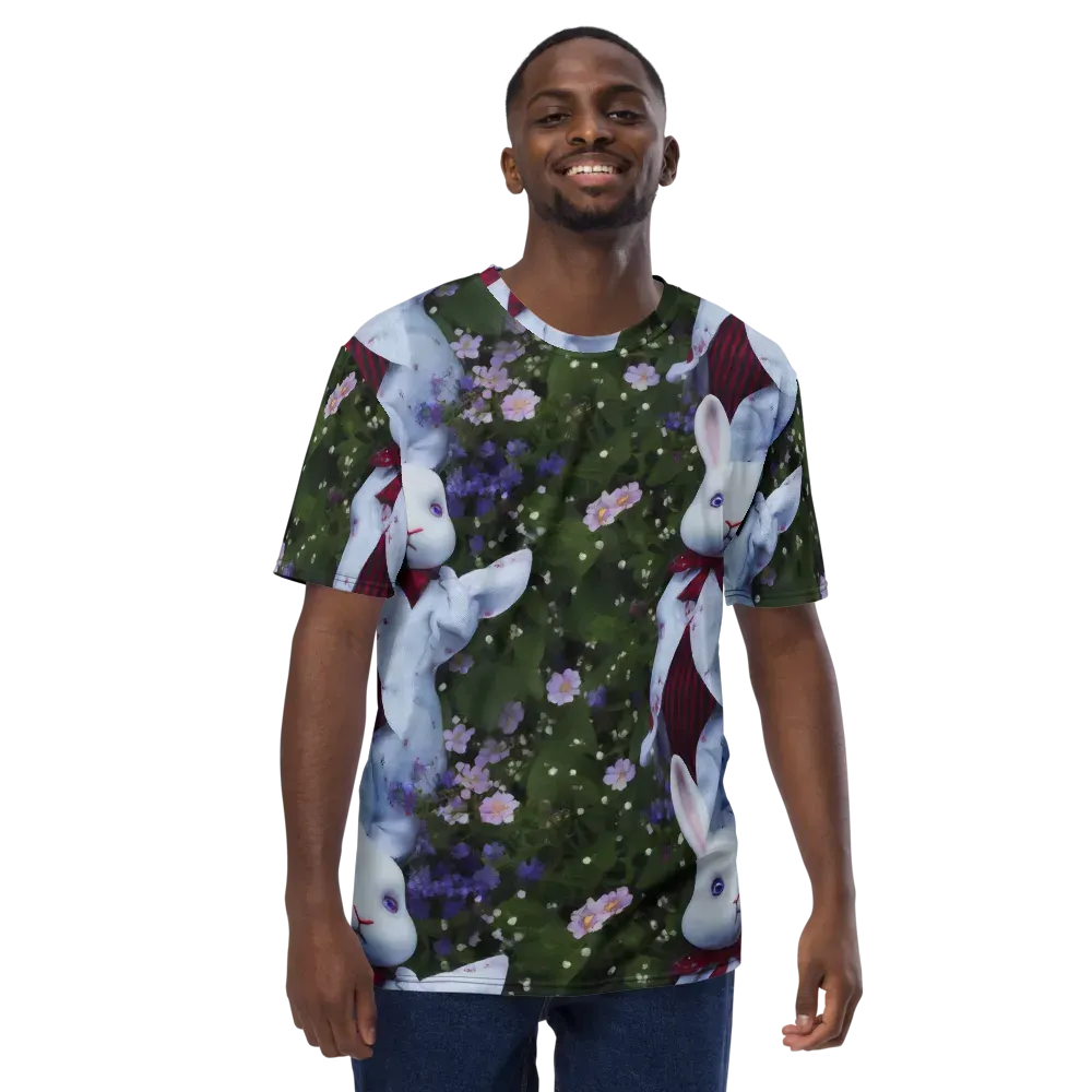 Hip, Sharp Focus, Beautiful on Men's Crew Neck T-Shirt — Front