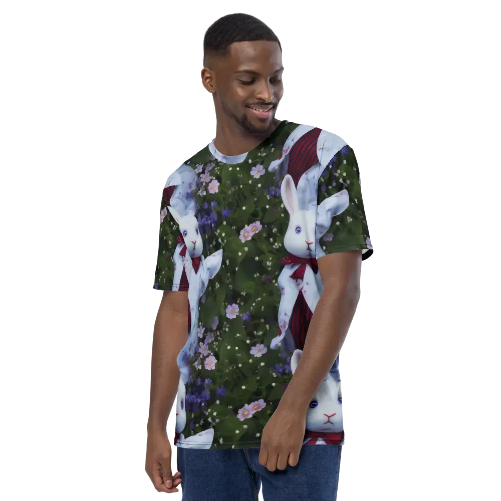 Hip, Sharp Focus, Beautiful on Men's Crew Neck T-Shirt — Left