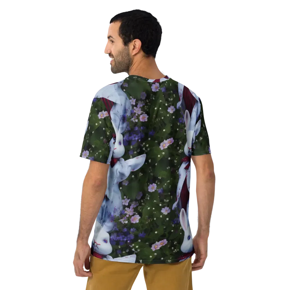 Hip, Sharp Focus, Beautiful on Men's Crew Neck T-Shirt — Back