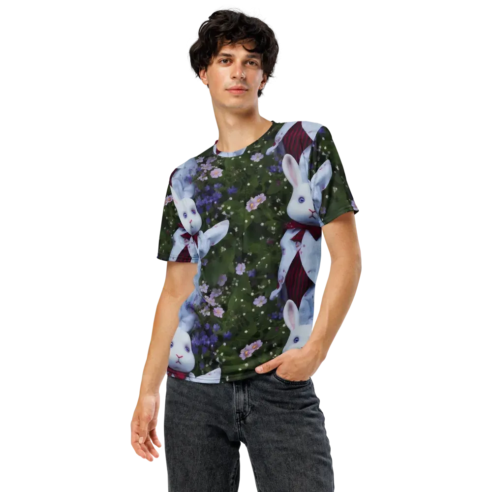Hip, Sharp Focus, Beautiful on Men's Crew Neck T-Shirt — Front
