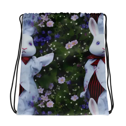 Hip, Sharp Focus, Beautiful on a Drawstring Bag