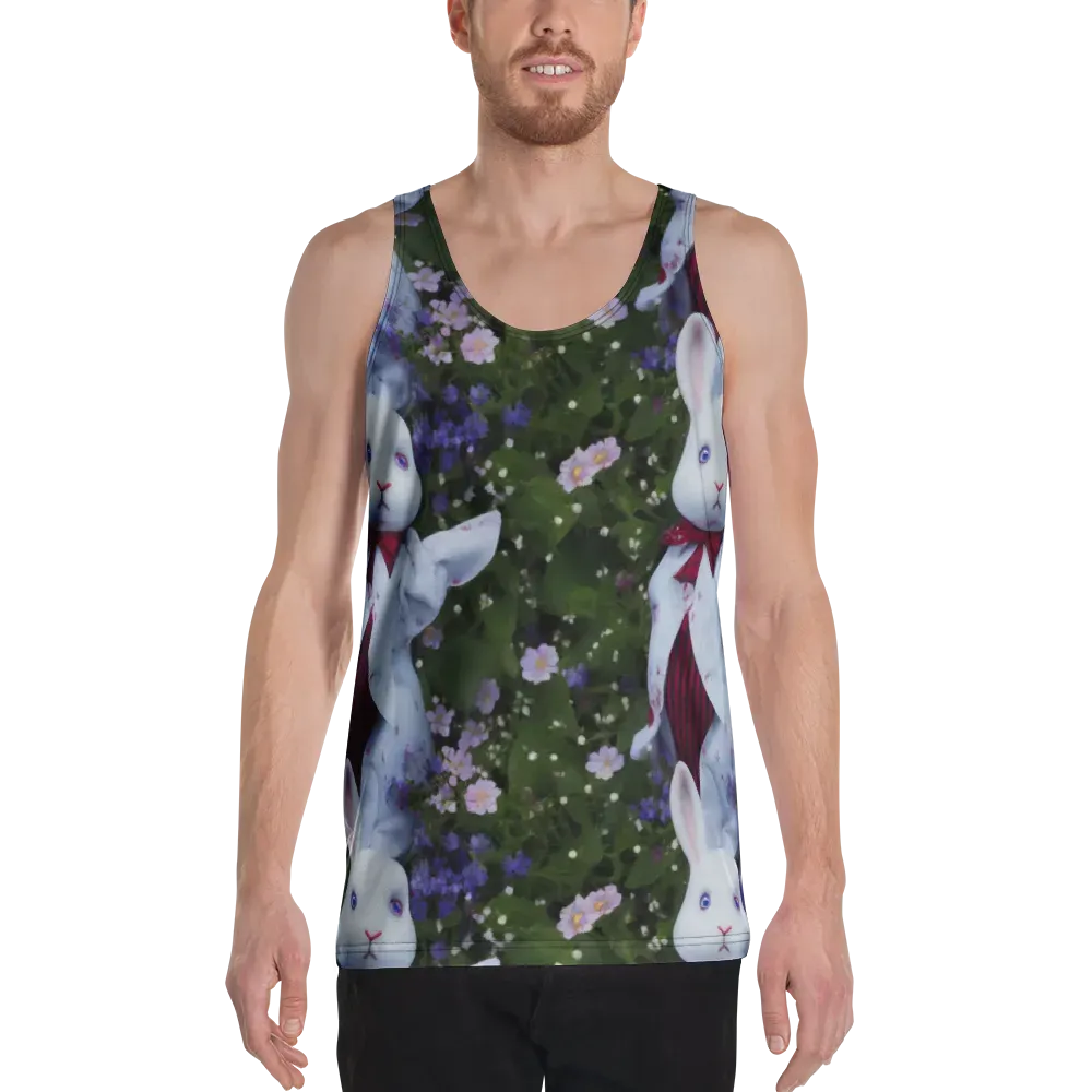 Hip, Sharp Focus, Beautiful on Men's Tank Top — Front
