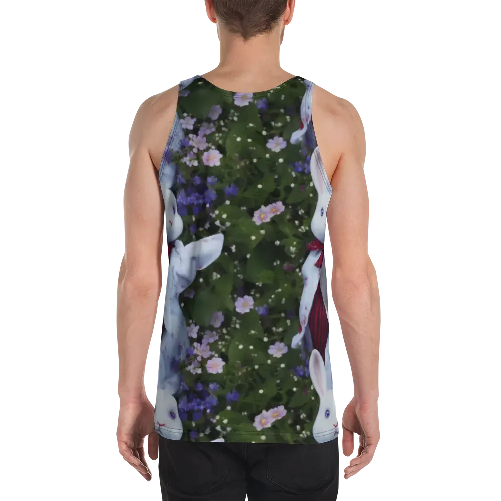 Hip, Sharp Focus, Beautiful on Men's Tank Top — Back