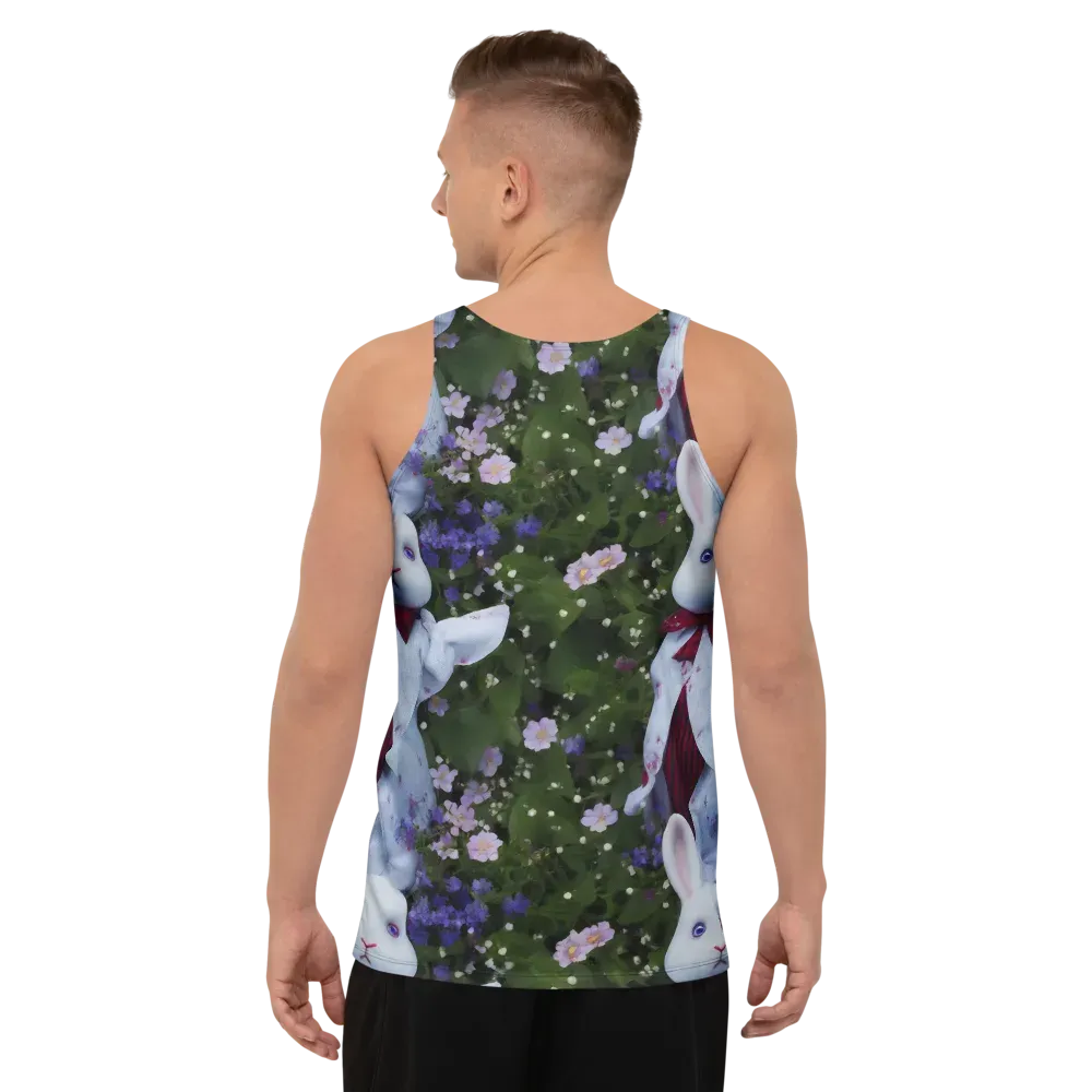 Hip, Sharp Focus, Beautiful on Men's Tank Top — Back