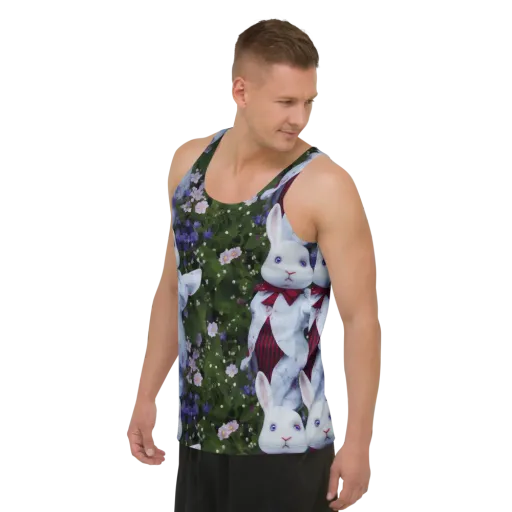 Hip, Sharp Focus, Beautiful on a Men's Tank Top